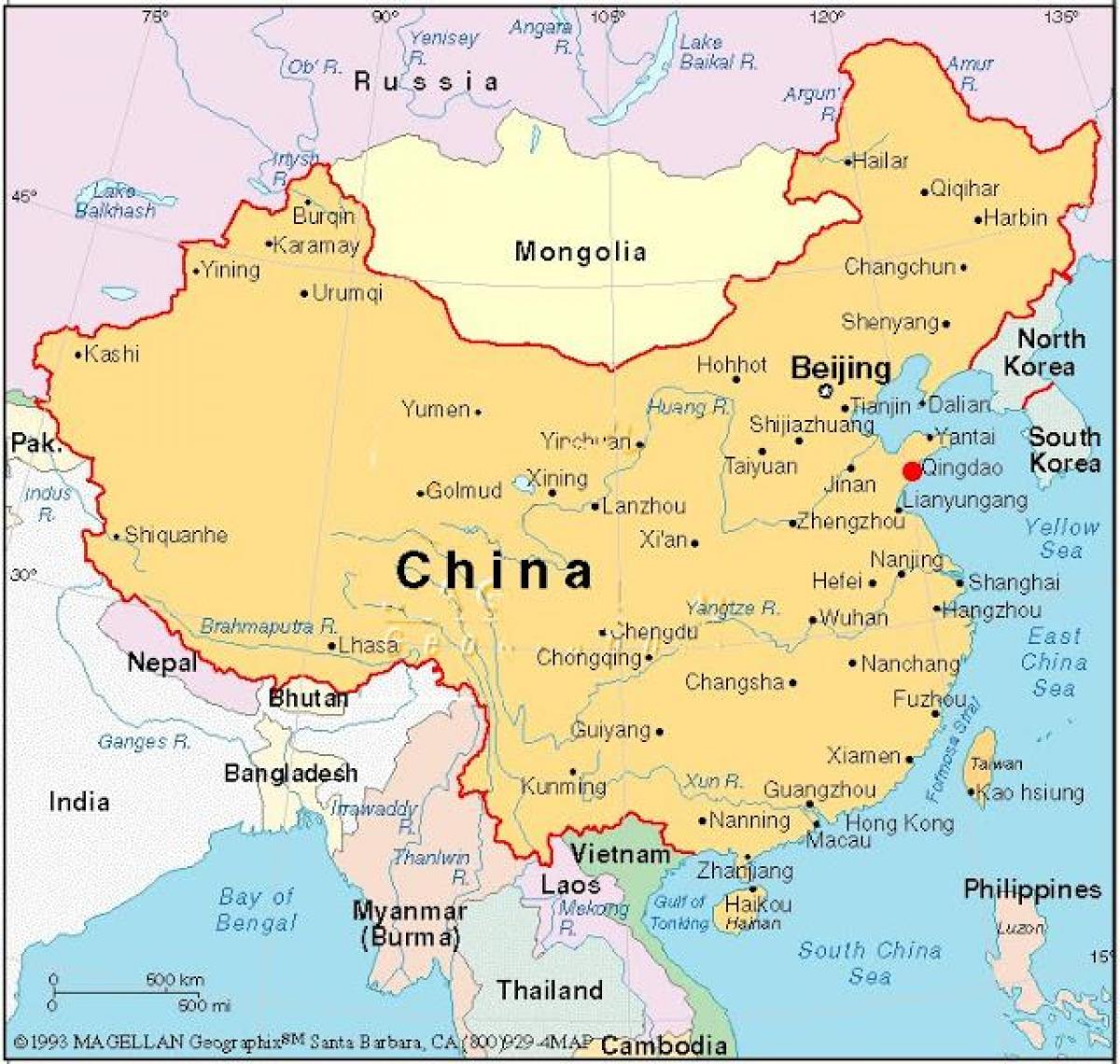地图资本的中国
