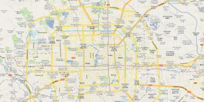 北京首都机场的地图