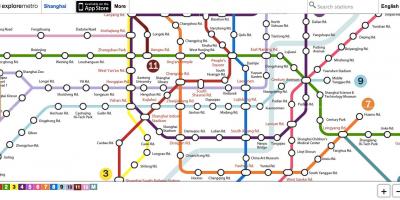 探索北京的地铁图