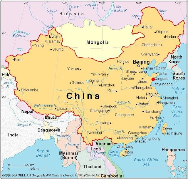 地图资本的中国