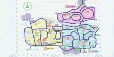 地图的北京动物园