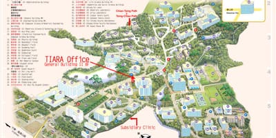 清华大学校园地图