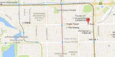 地图鬼街北京